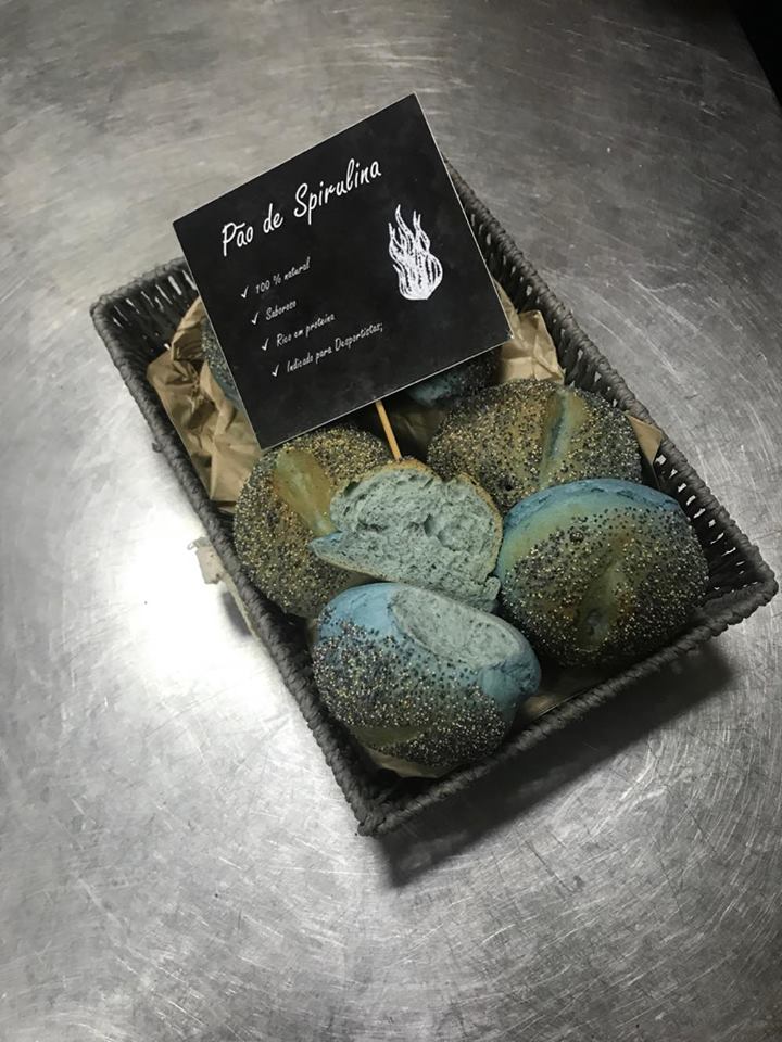 Pão de Spirulina